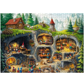 Underground Gnome Village Jigsaw Puzzle 1000 Pieces
